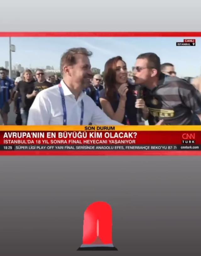 Damla Uğurtürk Canlı Yayında Öpüldü