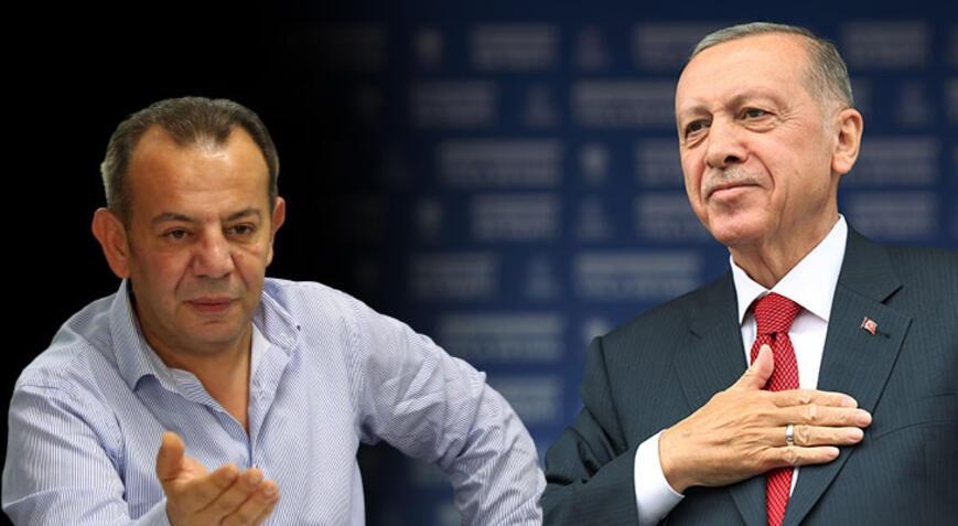 Erdoğan'dan Tanju Özcan'a Heykel Cevabı