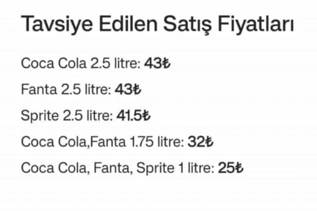Kola Fiyatlarına Vergi Darbesi!