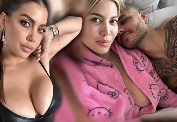 Wanda Nara, Icardi İle Bornozlu Fotoğrafını Paylaştı!