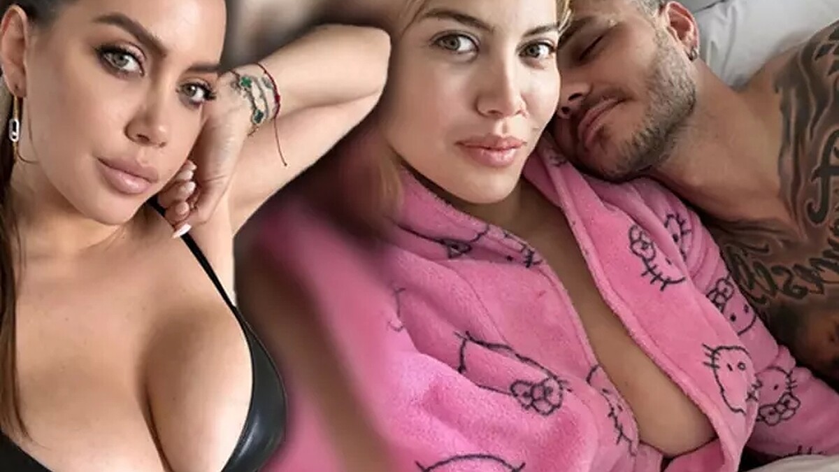 Wanda Nara, Icardi İle Bornozlu Fotoğrafını Paylaştı!