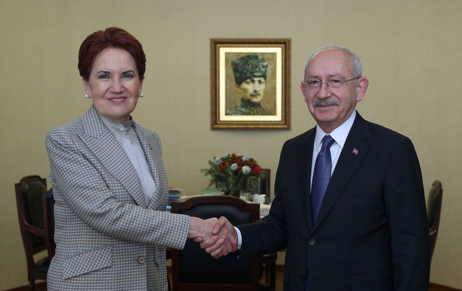 Kılıçdaroğlu Ve Akşener Yerel Seçimler İçin Bir Araya Geldi