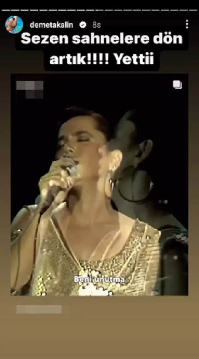 Demet Akalın'dan Sezen Aksu'ya Sahne Çağrısı!