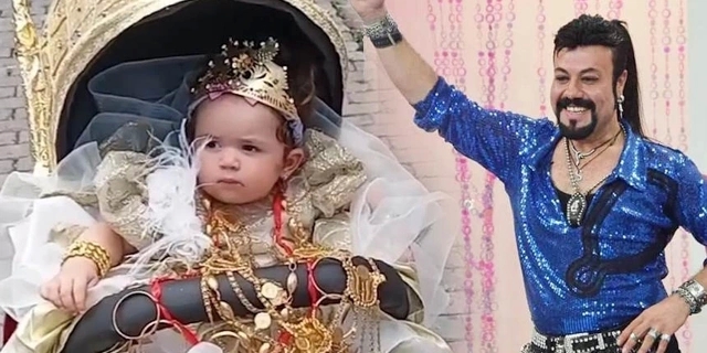 Kobra Murat Torununa Altınlarla Donattı: Altından Bebek Arabası Hediye Etti