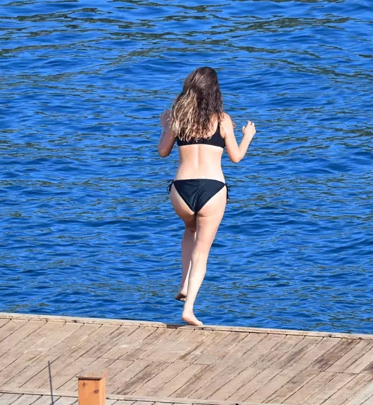Aysun Kayacı, Bodrum'da Görüntülendi