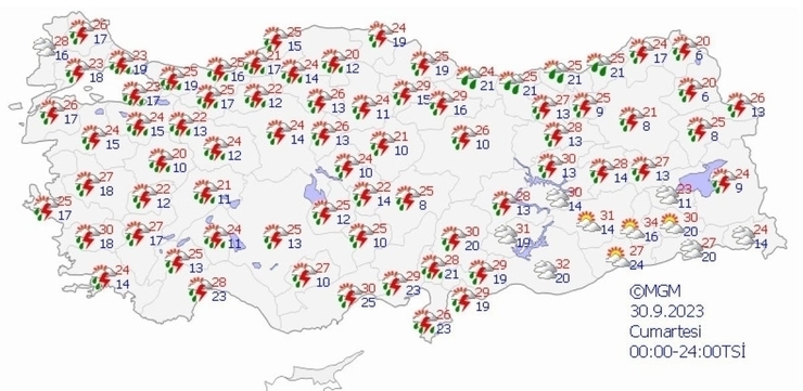 Meteoroloji'den Kuvvetli Yağış Uyarısı: İstanbul, Bursa, Adana Ve Çevrelerinde Tedbirli Olun!