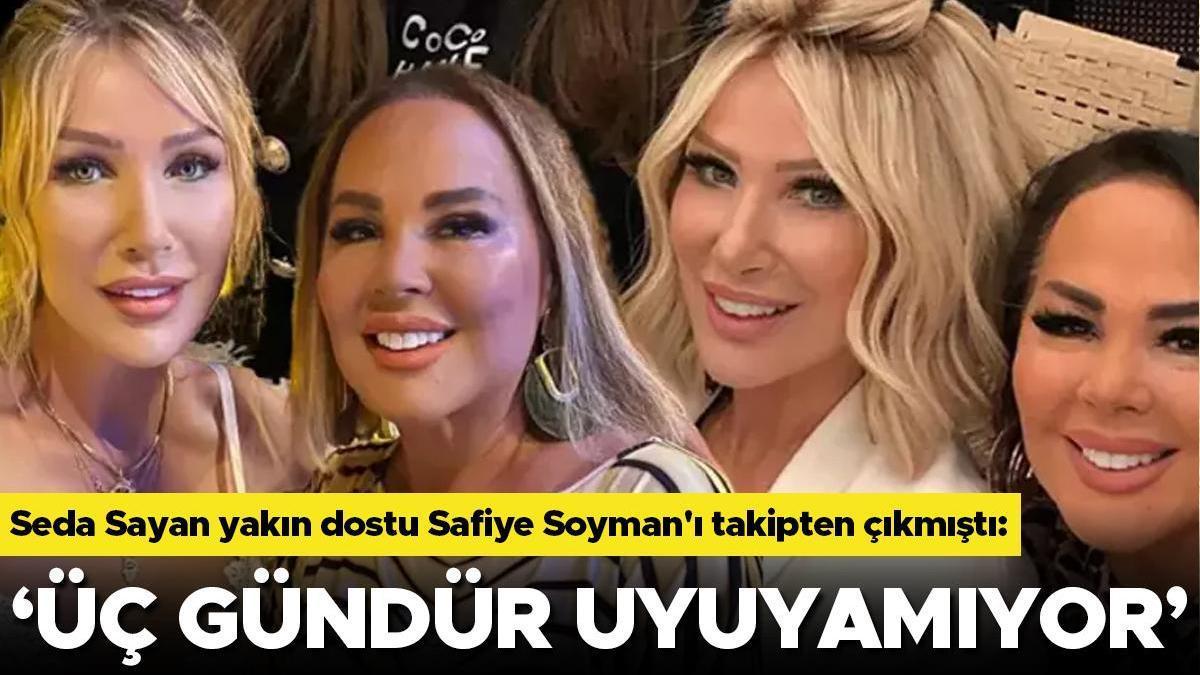 Seda Sayan, Arkadaşı Safiye Soyman'ı Takipten Çıkardı! Soyman Şokta...