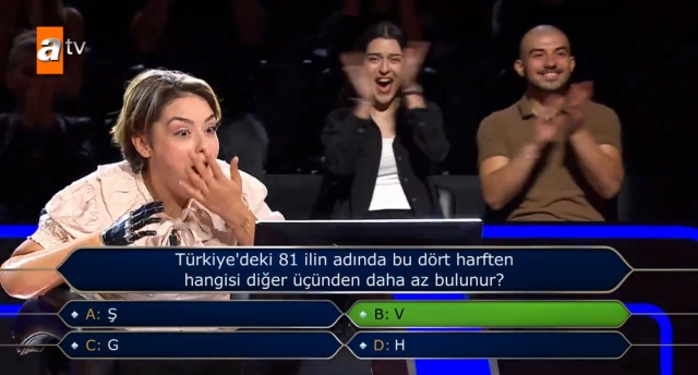 Rabia Birsen Güvercin, Kim Milyoner Olmak İster'de Büyük Bir Başarıya İmza Attı