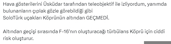 İstanbul Boğazı'nda Tarihi Geçit Töreni: F-16 Köprünün Altından Mı Geçti?