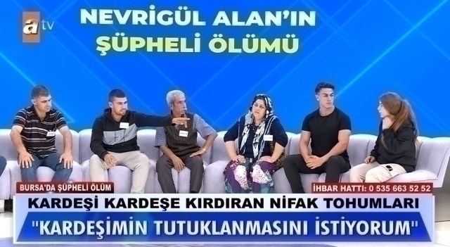 Müge Anlı'da Stüdyo Karıştı! Nevrigül Alan'ın Kardeşleri Birbirine Girdi...