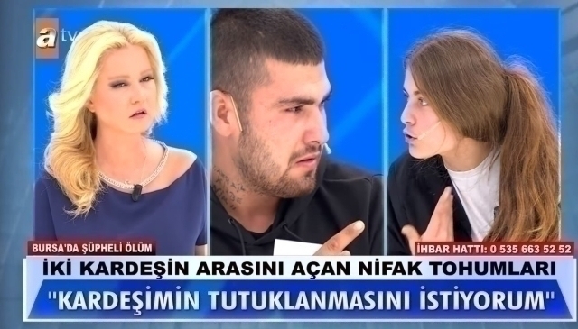 Müge Anlı'da Stüdyo Karıştı! Nevrigül Alan'ın Kardeşleri Birbirine Girdi...