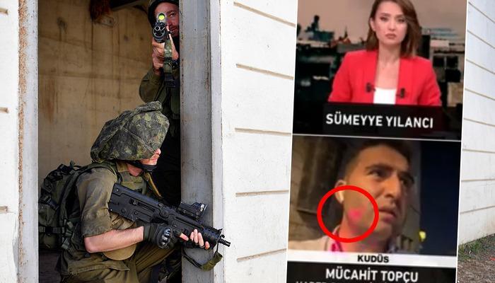 İsrail Askerlerinin Lazer Tehdidi: Gazeteci Mücahit Topçu Canlı Yayında Hedef Alındı