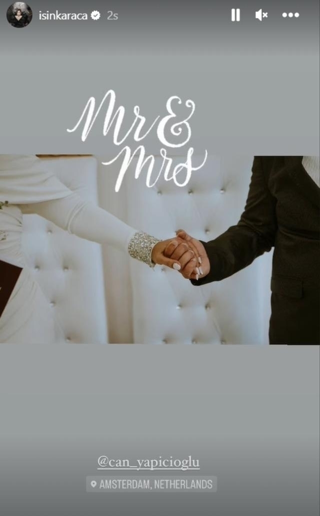 Işın Karaca  Kendinden 19 Yaş Küçük Sevgilisiyle Evlendi!