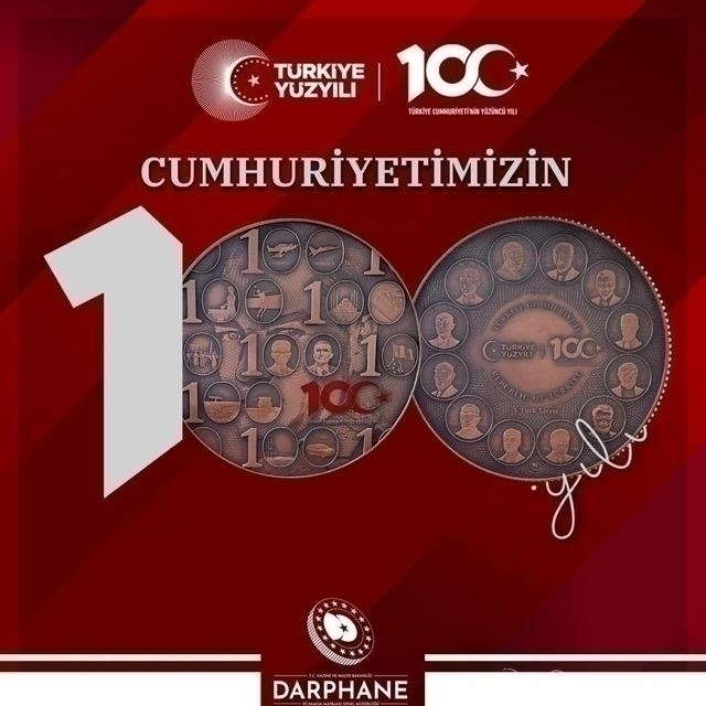 100 Milyon Adet 5 Türk Lirası Madeni Para Tedavüle Sunuldu