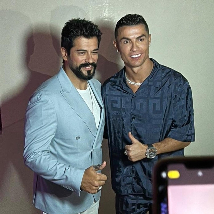 Burak Özçivit, Cristiano Ronaldo İle Buluştu