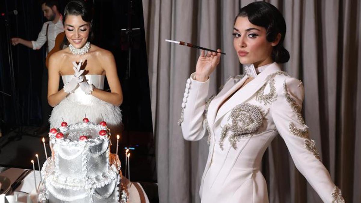 Hande Erçel, Doğum Günü Partisinde Giydiği Kıyafetlerle Gündemde!