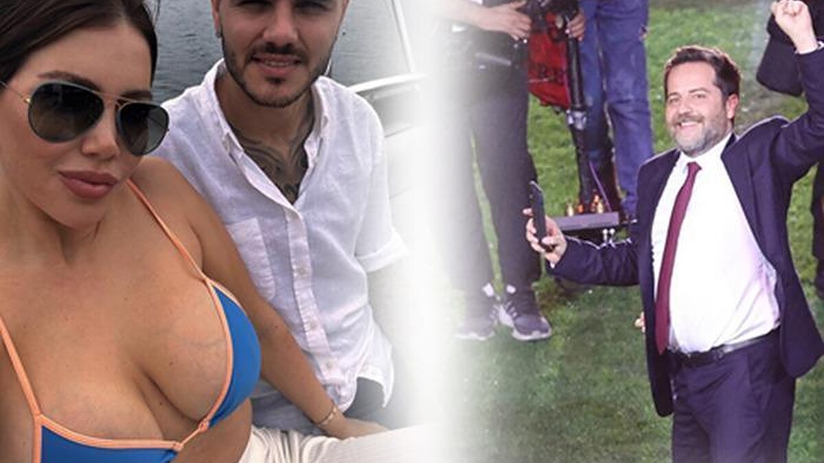 Icardi Ve Wanda Nara, Galatasaray Şampiyon Olursa Düğünlerini Çırağan Sarayı'nda Yapacak!
