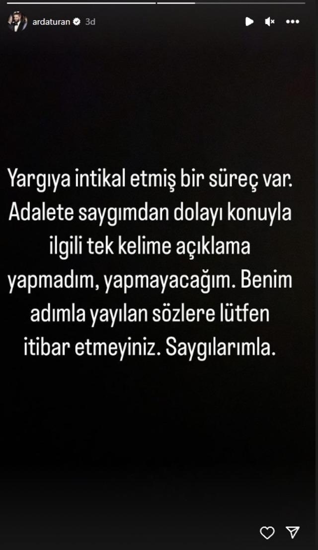 Arda Turan, Dolandırıcılık Davası İle İlgili İlk Defa Paylaşım Yaptı!