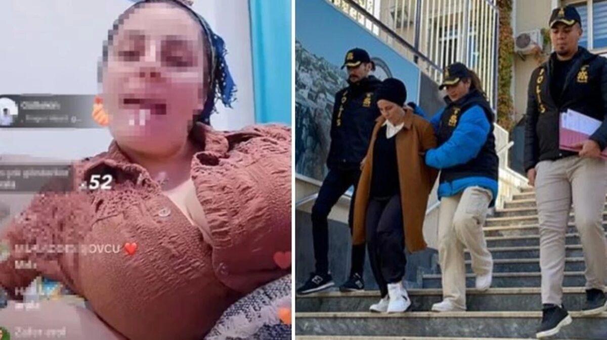 Tiktok'ta Müstehcen Yayın Yapan Laz Kızı Gözaltına Alınıp İfade Verdi!