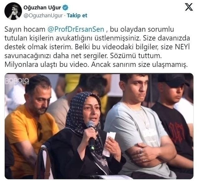 Kahramanmaraş'ta Kolon Kesen Firari Sanıkların Avukatı Ersan Şen'e Tepki Yağıyor