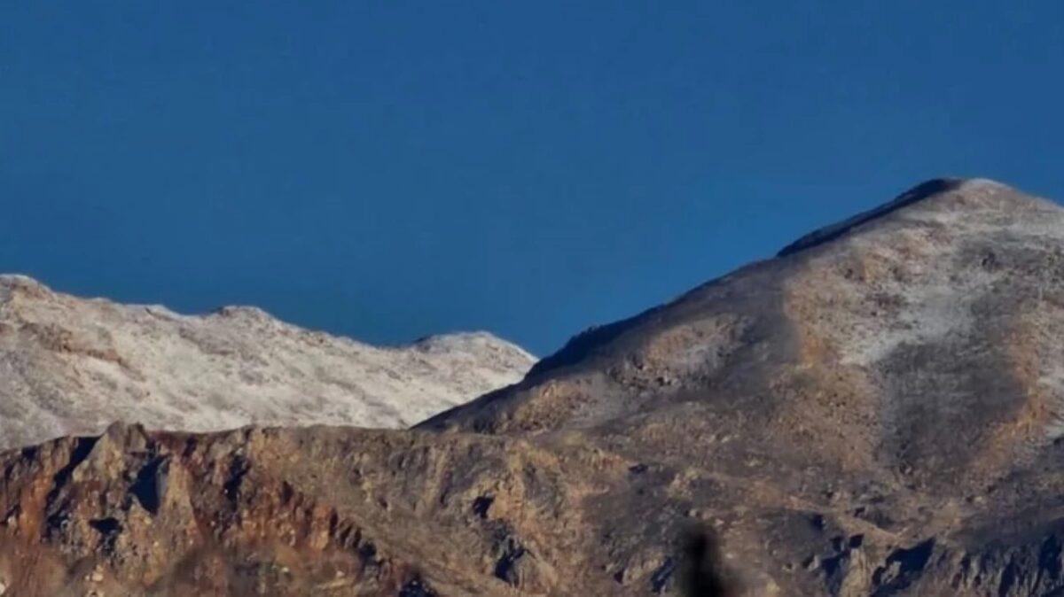 Antalya'nın Kaş İlçesine Bağlı Gömbe Mahallesi'ne İlk Kar Yağdı!