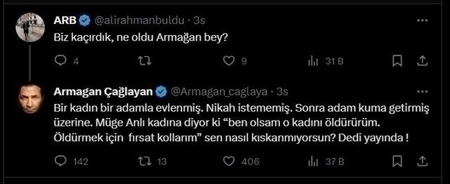 Müge Anlı'nın "Öldürürdüm" Yorumuna Armağan Çağlayan'dan Tepki!