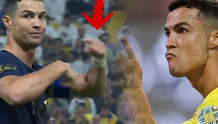 Ronaldo'dan Golü İptal Eden Hakemi Değiştirin İşareti