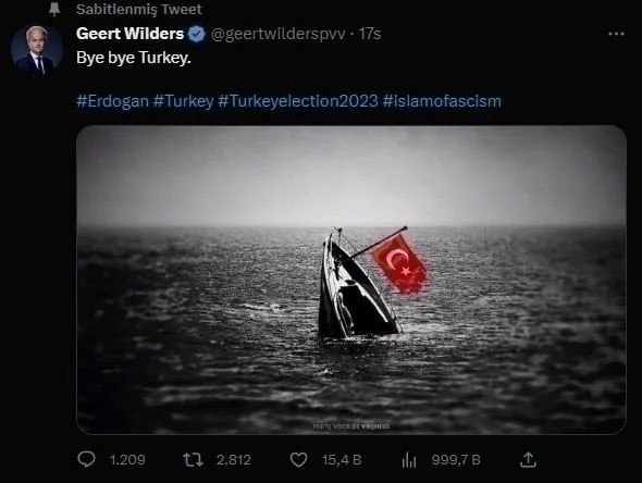 Hollanda'da Türk Ve İslam Düşmanı Geert Wilders Başbakan Seçildi!