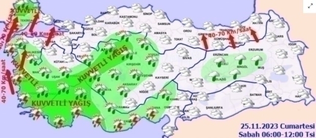 Kuvvetli Kar Yağışı Bekleniyor! Meteoroloji Açıkladı...