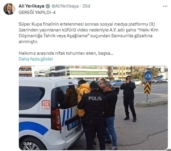 Araplara Küfreden Fenomen Azad Yılmaz Gözaltına Alındı!