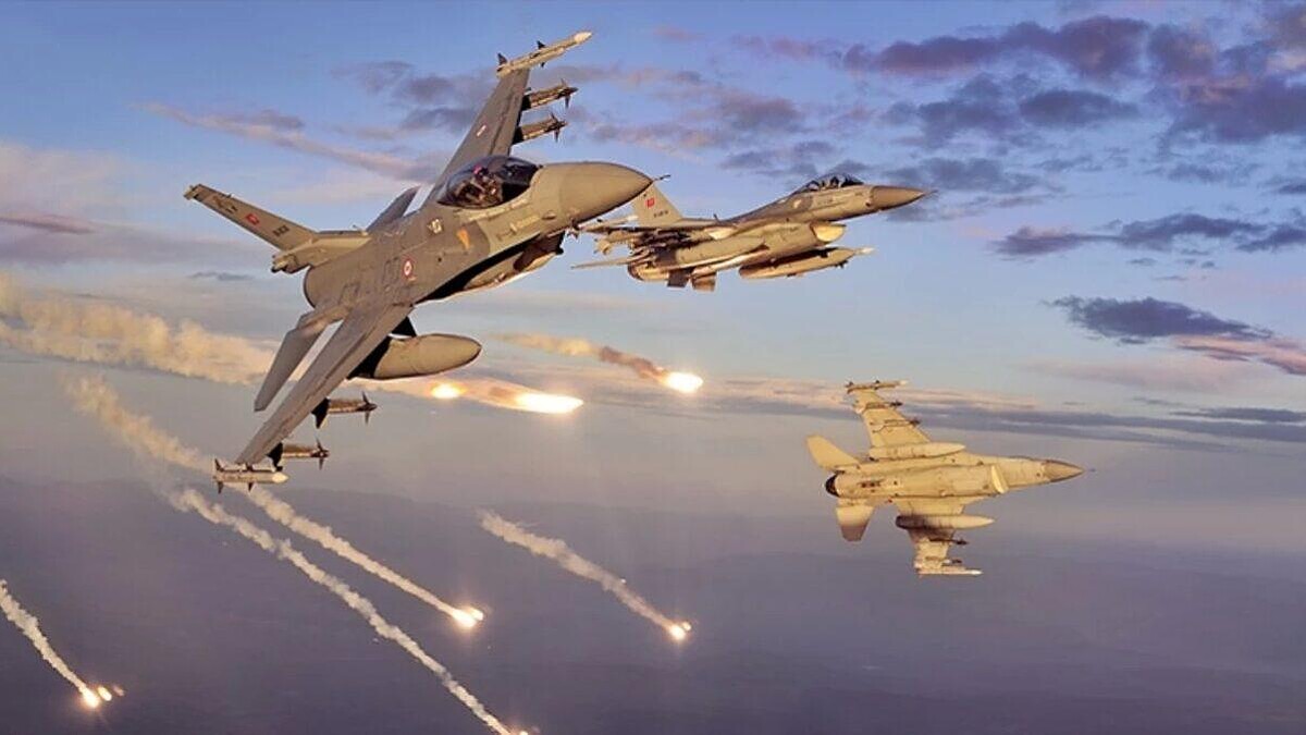 Tsk'dan Irak'ın Kuzeyine Hava Harekatı: 14 Hedef İmha Edildi