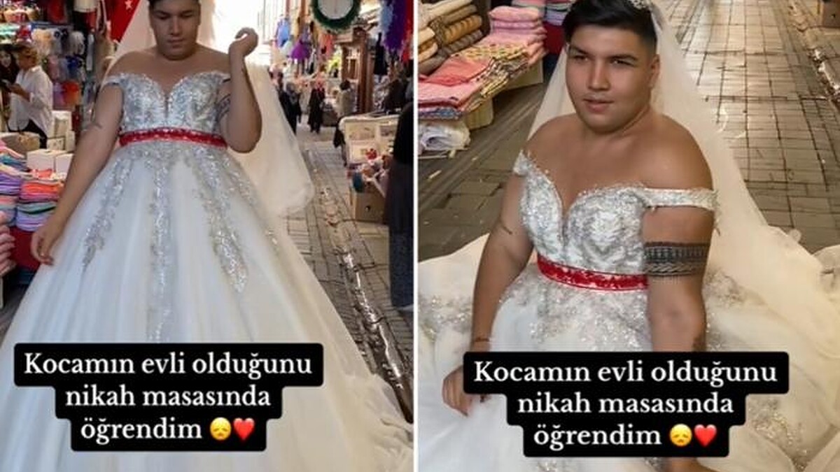 Gelinlikli Tiktok Fenomeni 'Mami.ekici' Pazarda Şaşkınlık Yarattı