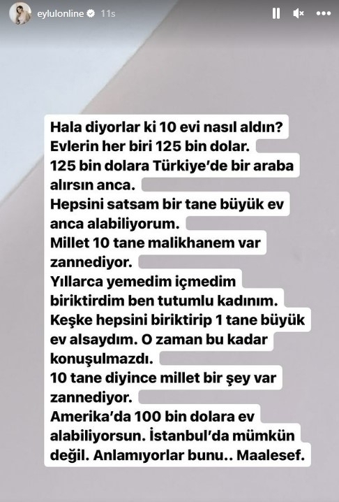 Eylül Öztürk, Amerika'daki 10 Evi Nasıl Aldığını Açıkladı! "Tutumlu Yaşam"