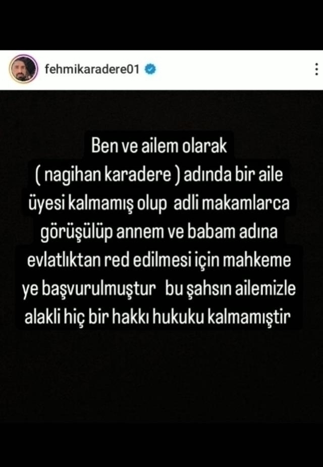 Nagihan Karadere, Evlatlıktan Reddediyor! Kardeşi Konuştu...
