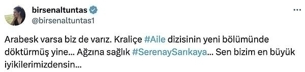 Serenay Sarıkaya'nın Aile Dizisinde Söylediği Şarkı İlgi Çekti!