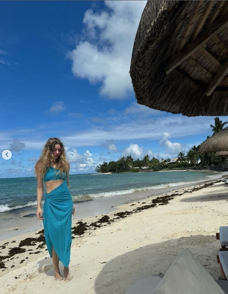 Sinem Kobal, Mauritius Adası'na Tatile Gitti!