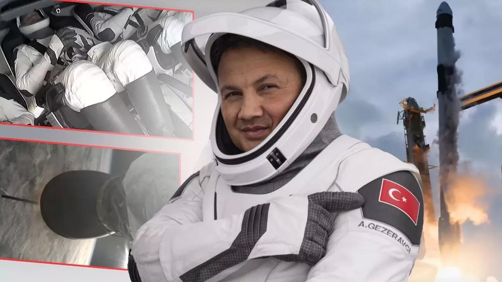 Türk Pilot Alper Gezeravcı, Spacex Uzay Aracı İle Uzaya Uçtu