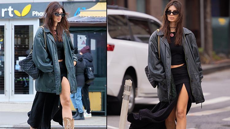 Emily Ratajkowski'nin Cesur Tarzı Kötü Kız Yorumlarını Getirdi!