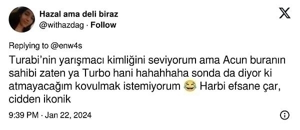Survivor'da Turabi, Acun Ilıcalı'yı Eleme Adayı Olarak Yazdı!