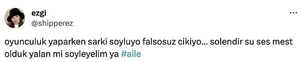 Serenay Sarıkaya'nın Aile Dizisinde Söylediği Şarkı İlgi Çekti!