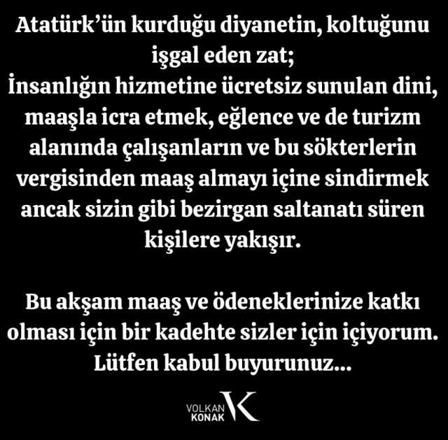 Volkan Konak'ın Paylaşımlara Devam Ediyor! "Herkes Haddini Bilecek"