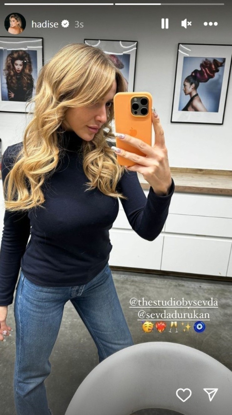 Hadise, Saçlarını Boyatmak İçin Belçika'ya Gitti