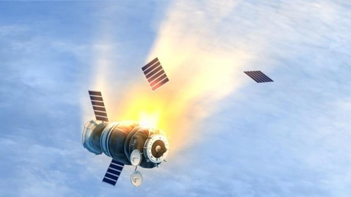 Uydu Dünya'ya Düşecek! 2 Ton Ağırlığında...