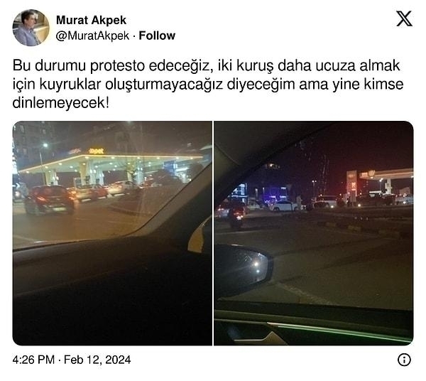İstanbul'da Motorin 45 Lirayı Buluyor! Benzinliklerde Kuyruk Oluştu...