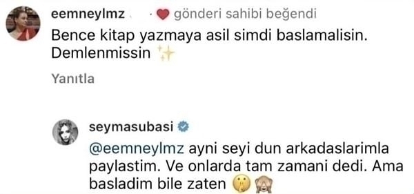 Şeyma Subaşı'dan Yeni Kitap Müjdesi! İkinci Kitabını Yazıyor...