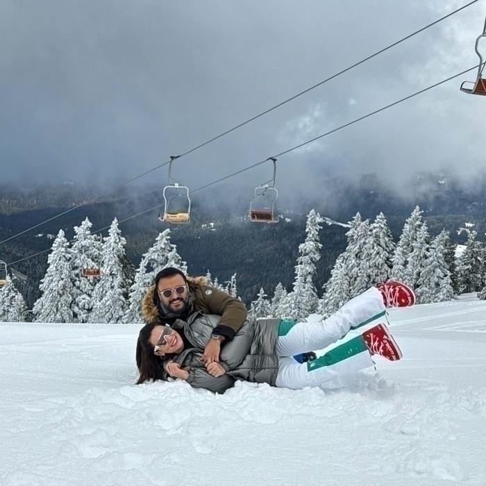 Alişan Ve Buse Varol'un Romantik Uludağ Tatili