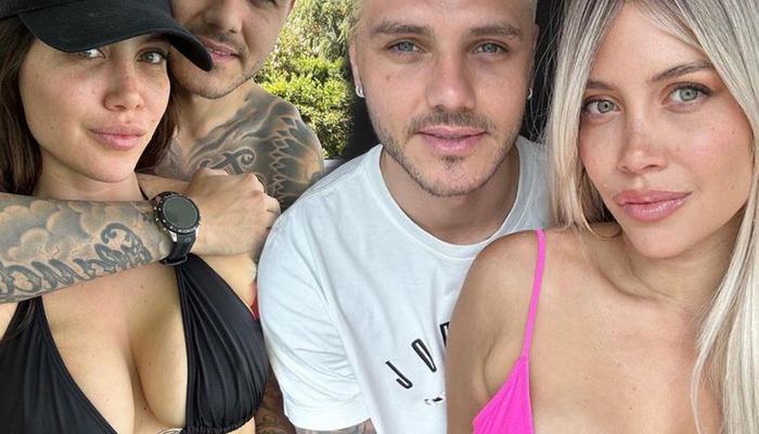 Wanda Nara, Araba Üzerinde Cesur Poz Verdi!