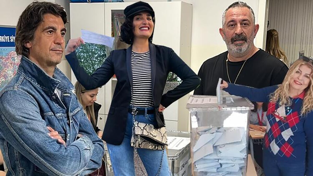 Ünlü İsimler Sandıkta! Candan Erçetin'den Cem Yılmaz'a Oy Kullanma Görüntüleri