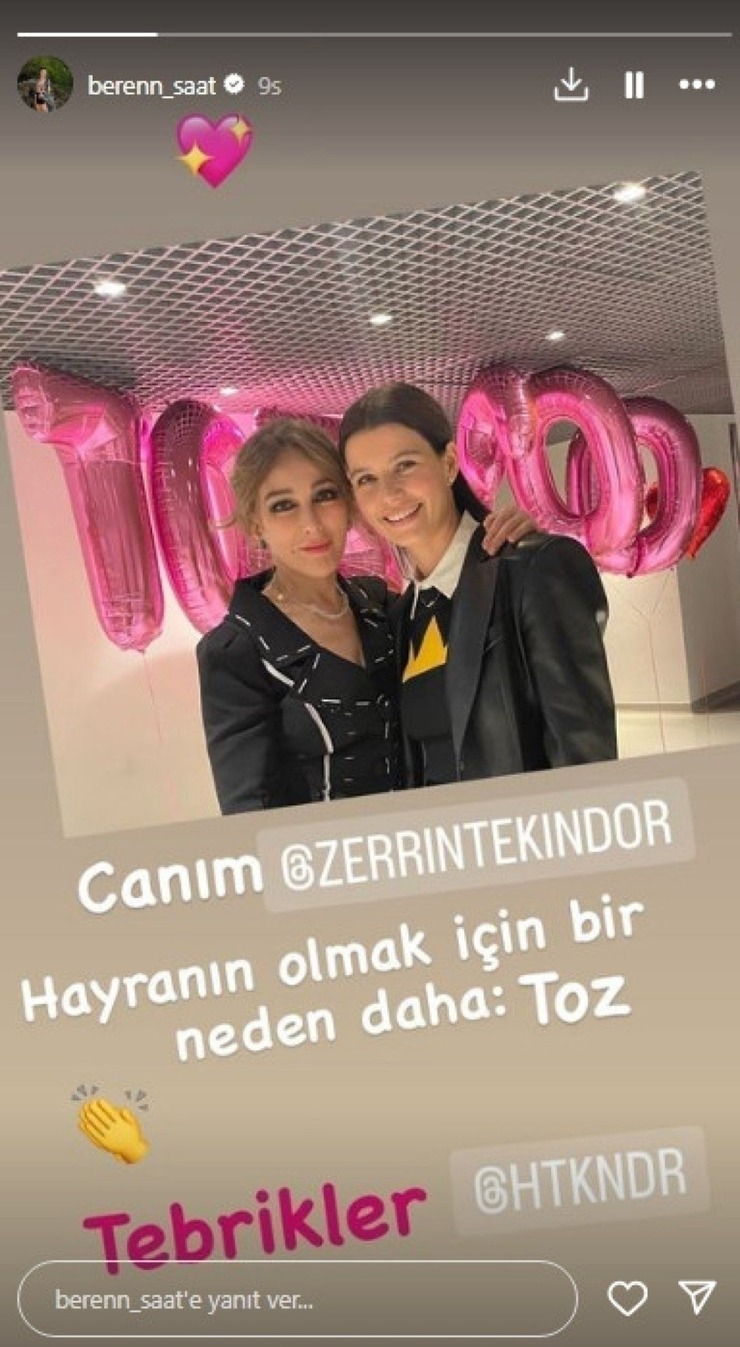 Beren Saat Ve Zerrin Tekindor'un Buluşması Sosyal Medyayı Salladı