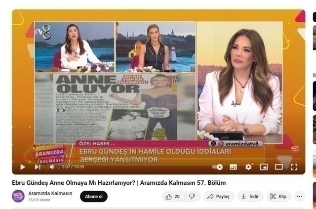 Ebru Gündeş Hamile İddialarını Yalanladı: Araştırdık Ve Soruşturduk…